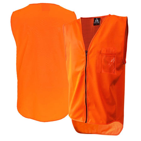 Clearance - Esko Hi Vis-Vest , Zip Only, Orange-Size XL