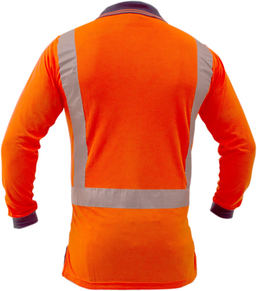 Esko D/N L/S Microfibre Polo -Size XL