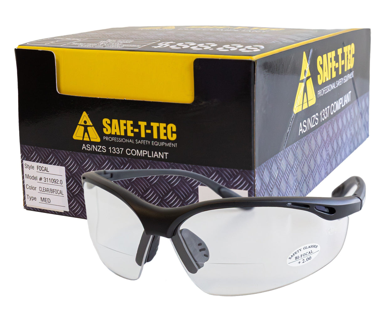 Clearance - Esko Safety Glasses-Bifocal, 2.0