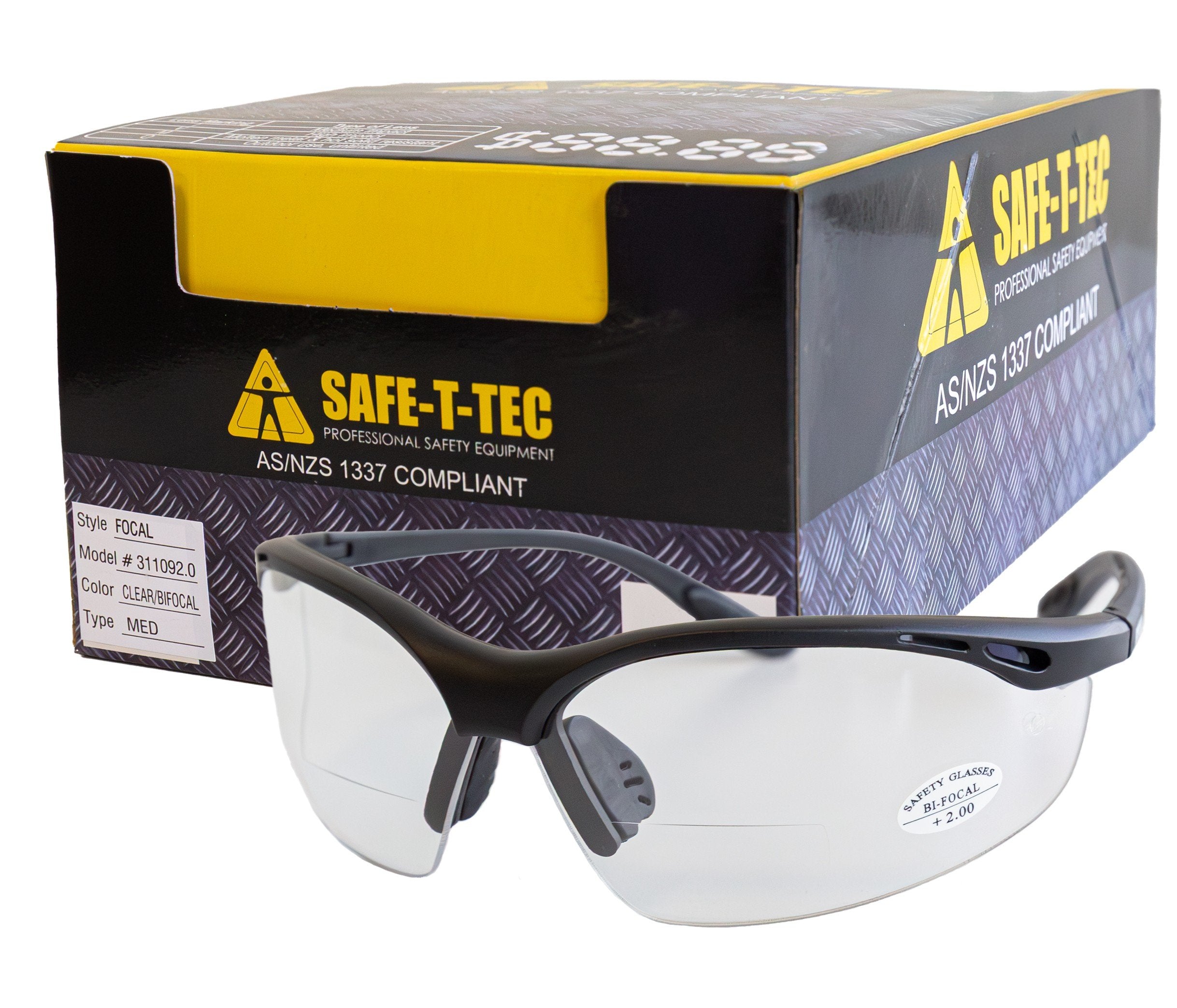 Clearance - Esko Safety Glasses-Bifocal, 2.0