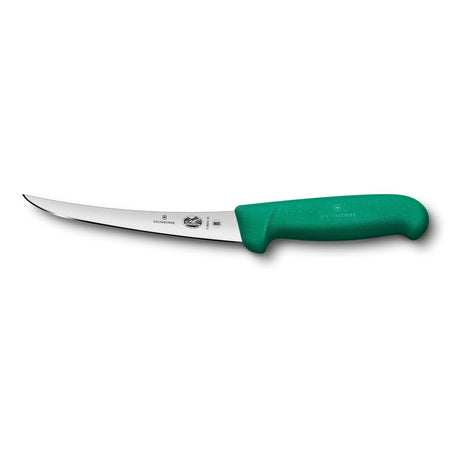 Victorinox Boning Knife 5.6604.15cm Curved Blade Green Handle | Hobeca