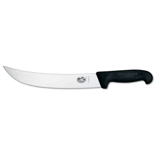Victorinox Steak Cimeter Knife, 31cm Black Handle | Hobeca