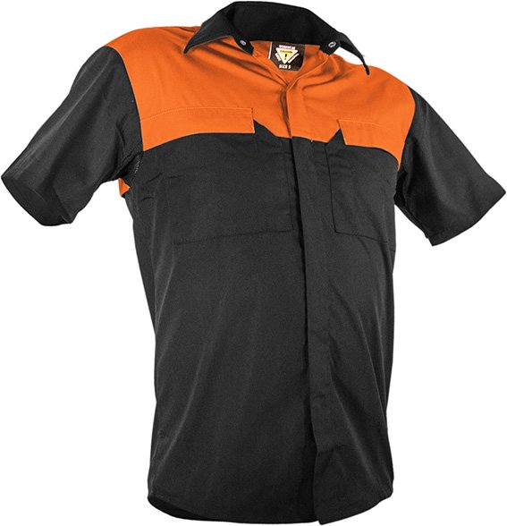 Esko Poly Cotton Short Sleeve Shirt-Size M
