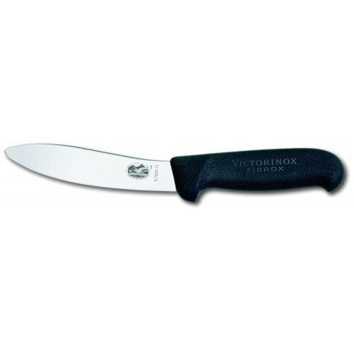 Victorinox Skinning Knife, 12cm Black Handle | Hobeca