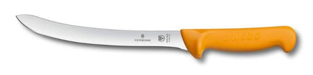 Victorinox Swibo Filleting Knife, 20cm Flexible Yellow Handle | Hobeca