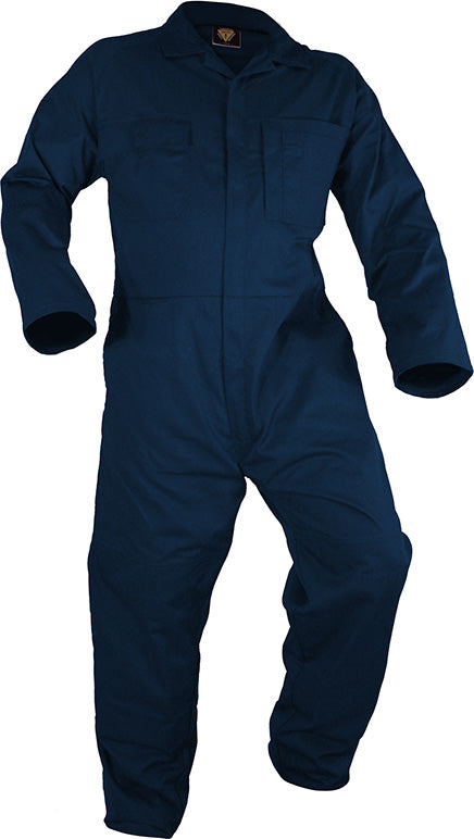 Clearance - Esko Long Sleeved 100% Cotton Zip Coverall-Size 20/152cm