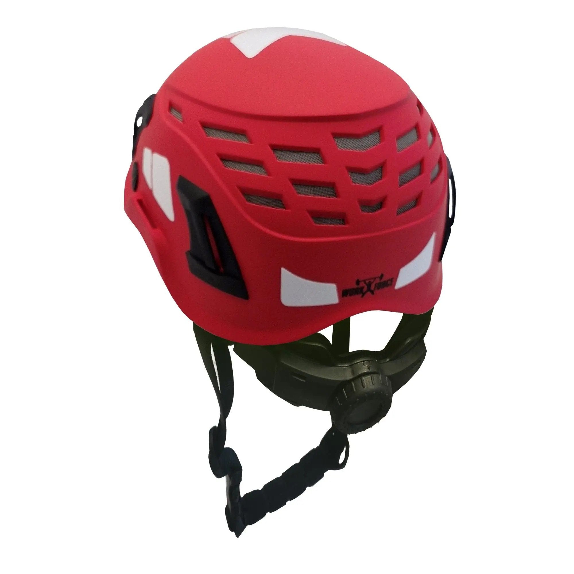Esko Climbing Helmet, Vented, Red, Ratchet