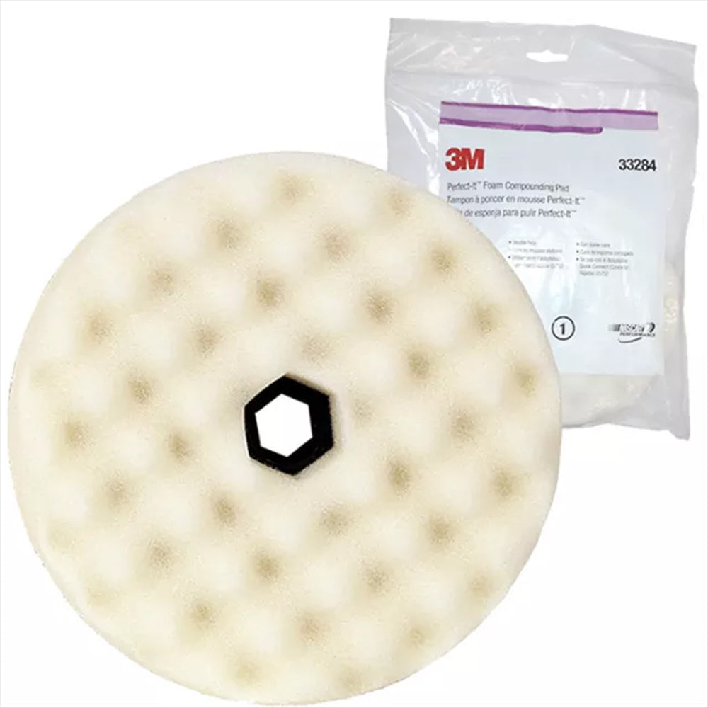 3m 33284 Perfect It Foam Compounding Pad 6" White | Formula