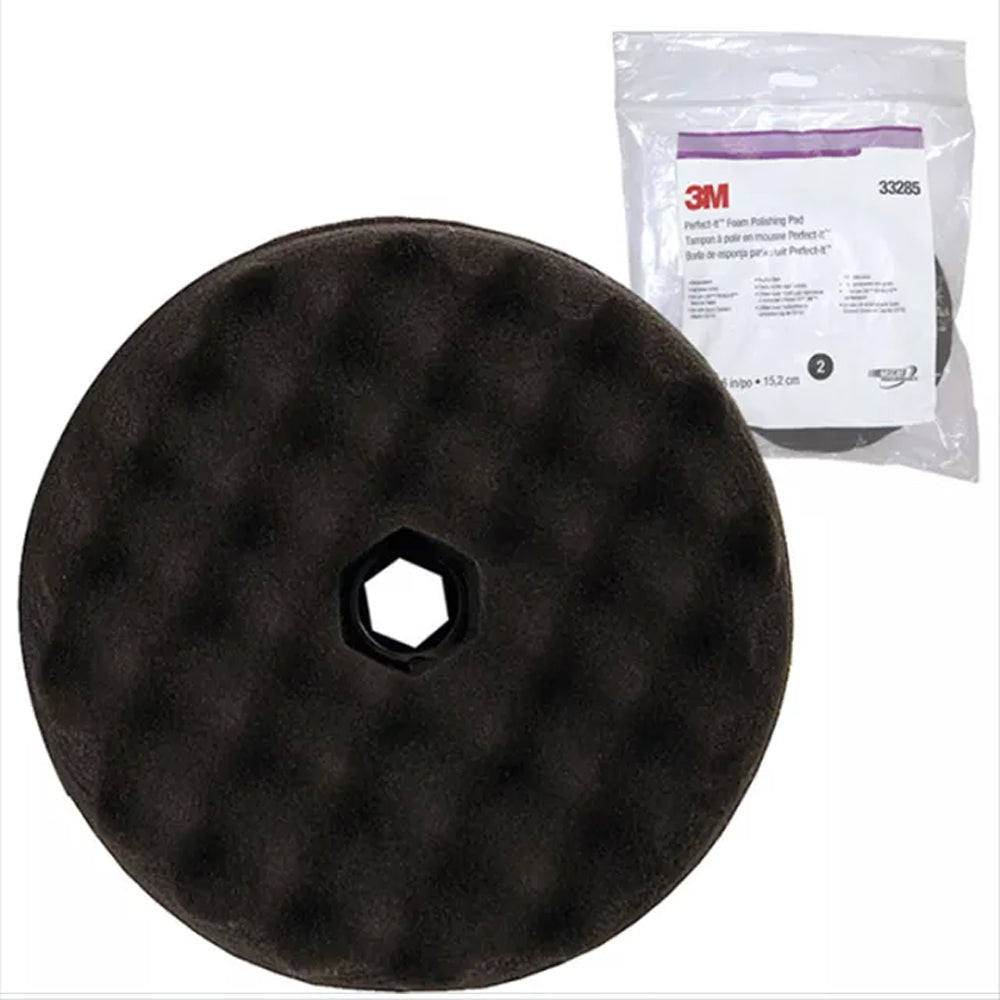 3m 33285 Perfect It Foam Polishing Pad 6" Black | Formula