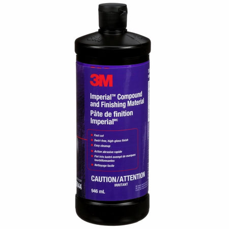 3m 6044 Imperial Compound & Polish Material 32 Fl Oz (946ml) | Formula