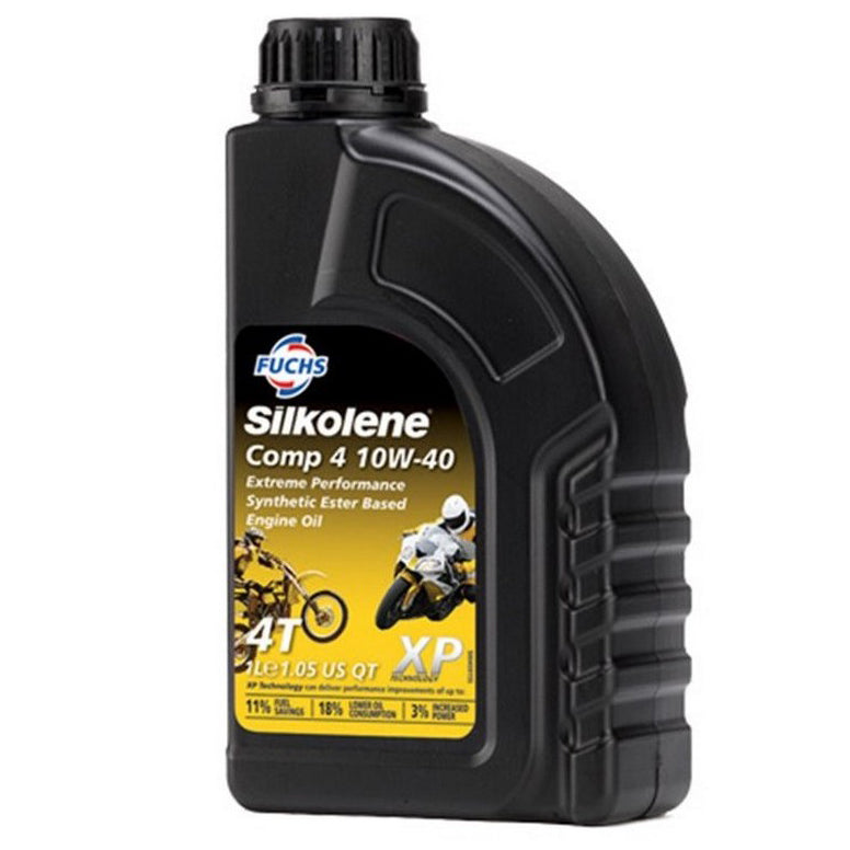 Silkolene Comp 4 10w-40 - Xp Extreme Performance Synthetic Ester Based Engine Oil - 601449697