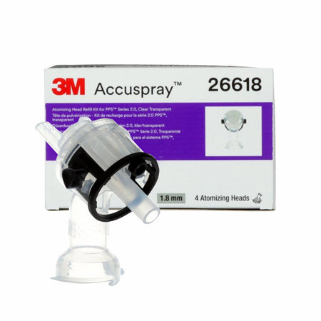 3m 26618 Accuspray Atomising Head 1.8mm Clear For Pps 2.0 (Bag X Of 4) | Formula