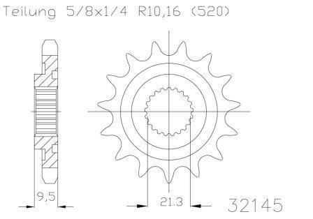 Sprocket Front Moto Master Cr250r Cr500r Trx450er Sportrax Trx450r Crf450r Crf450x Crf450rx 13t | Formula