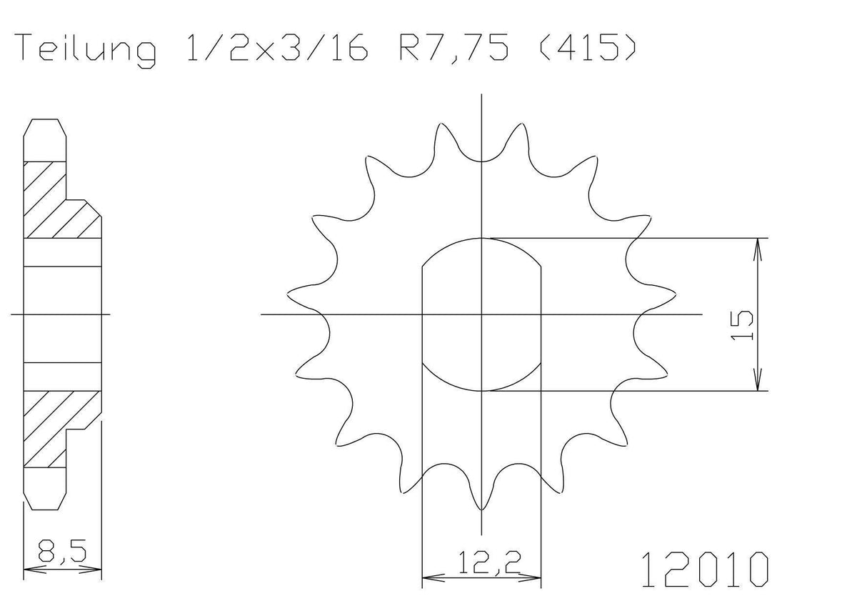 Sprocket Front Moto Master Gasgas Mc50 21-23 Husqvarna Tc50 17-23 Ktm 50sx 09-23 10t | Formula