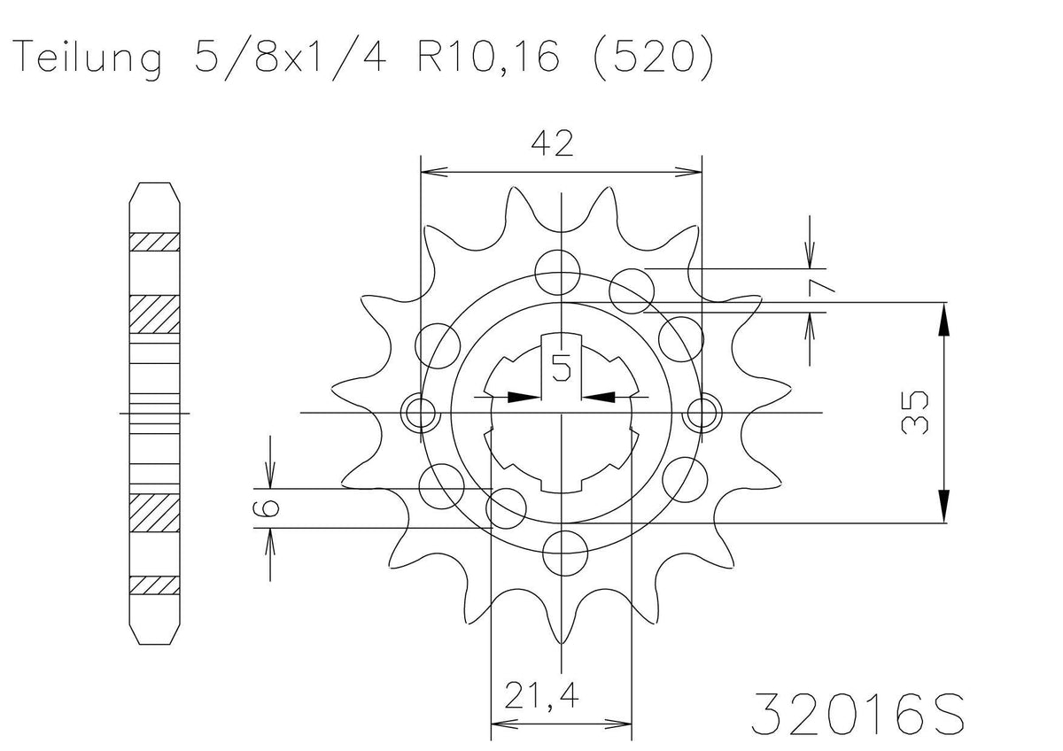 Sprocket Front Moto Master Made In Holland Kawasaki Klx450r 07-23 Kx450f 06-23 Kx450x 21-23 15t | Formula