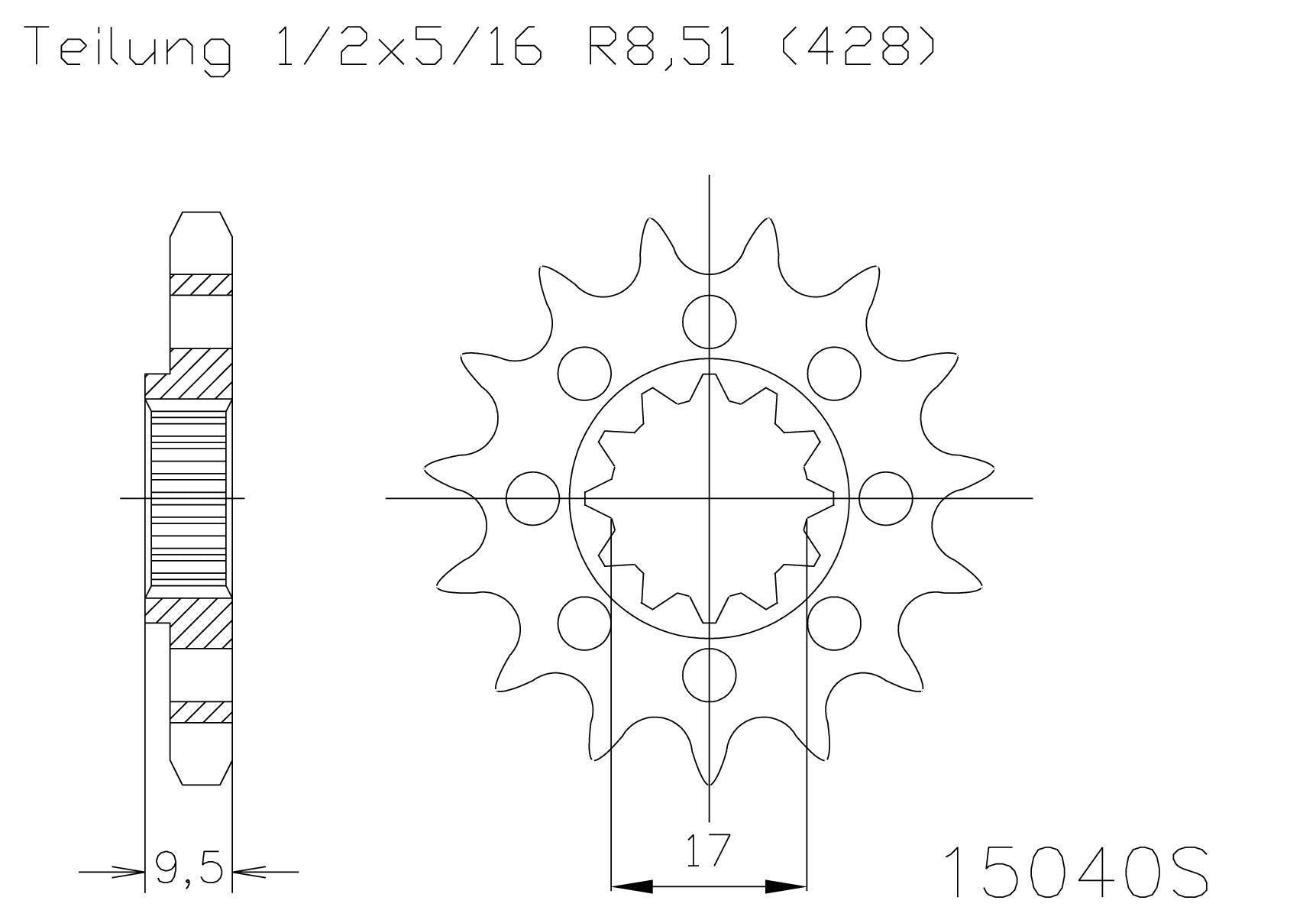 Sprocket Front Moto Master Made In Holland Husqvarna Tc85 14-17 Ktm 85sx 03-17 105sx 04-11 14t | Formula