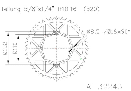 Sprocket Moto Master Ultralight Steel Rear Ktm 250 Freeride 14-17 350 Freeride 13-17 48t | Formula