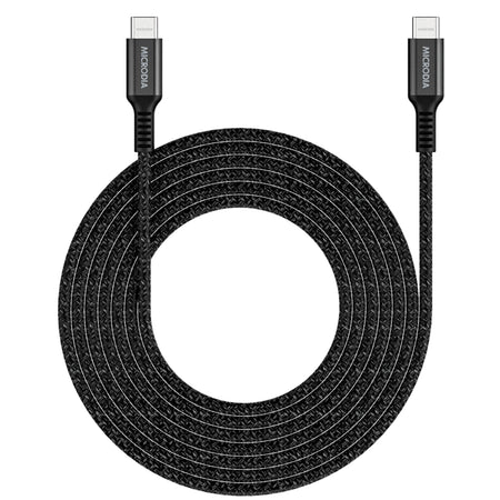 Microdia Execable Tweed Pd100w 2.6m Usb-C To Usb-C Cable - Charcoal | Formula