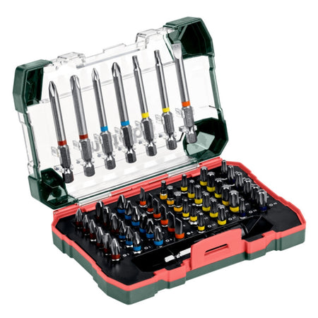Metabo 56 Piece Bit Set - Assortment Box | Accent Tools