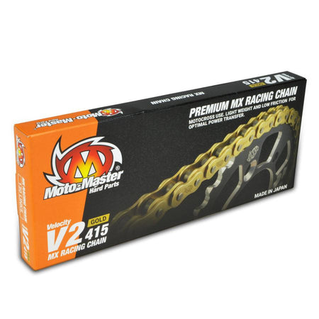 Chain 415 - 130 Link Gold Moto-Master V2 Chain | Formula
