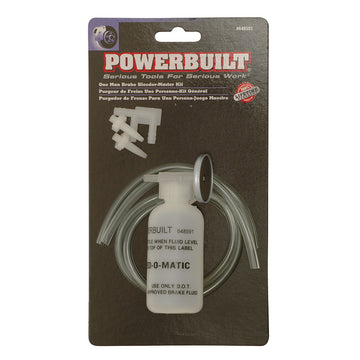 Powerbuilt One Person Brake Bleeder Master Kit | Alltrade