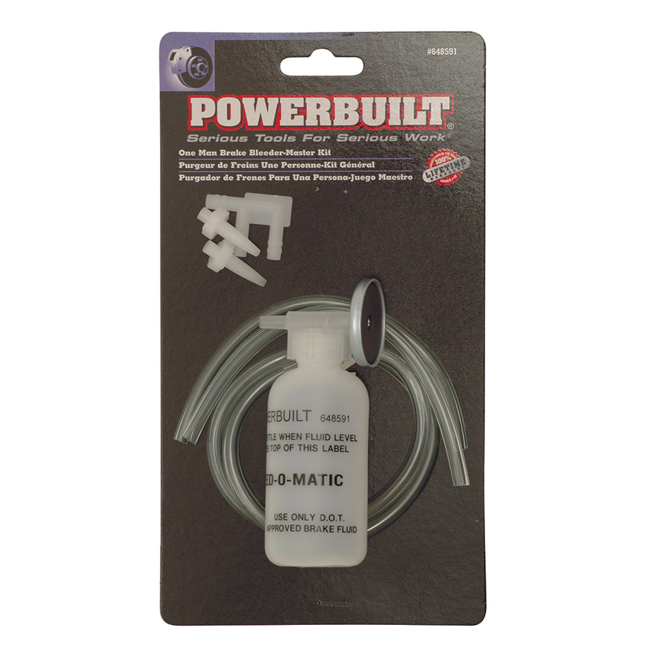 One Person Brake Bleeder Master Kit