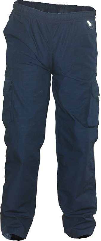 Esko Pull-on Polycotton Ripstop Cargos, Navy -Size M