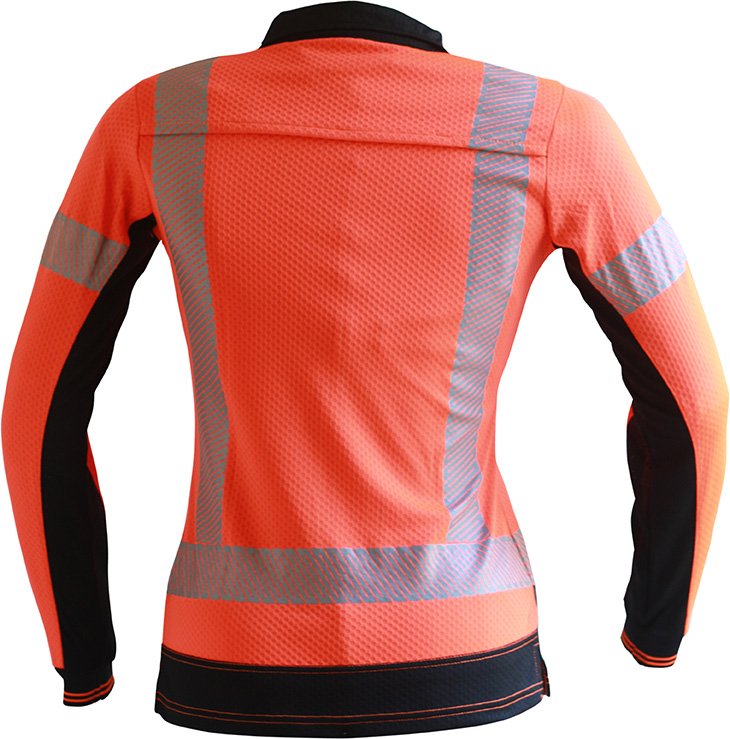 Esko D/N L/S Women's Microvent Polo-Size 4