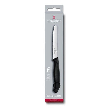 Victorinox Steak Knife Set 6.7833 - 11cm 6 piece Round Hang Box | Hobeca