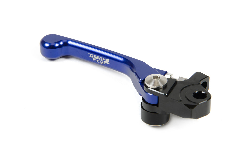 Front Brake Lever Torc1 Racing Flex Husqvarna Tc85 14-21 Tc65 17-21 Blue With Spare Black Lever