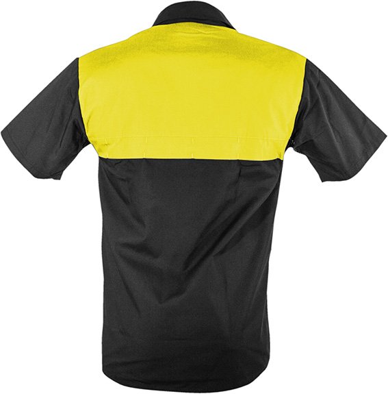 Esko Poly Cotton Short Sleeve Shirt-Size S