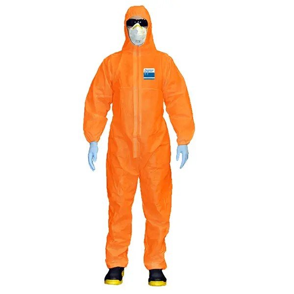 Clearance - Esko Disp Coveralls BarrierTec 1001, Orange SMS - Size 3XL
