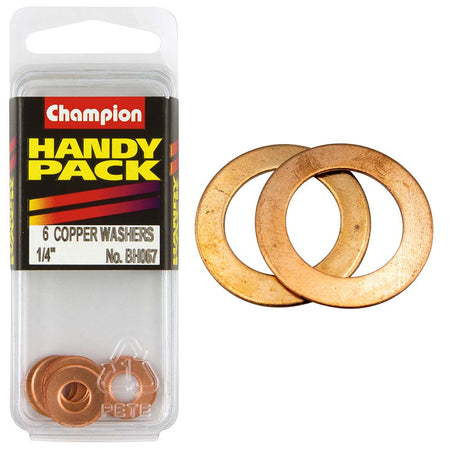 champion 1 4in x 9 6 copper washer 20g