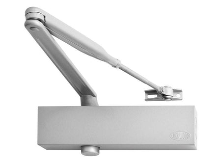Lockwood Door Closer Silver Grey #7714 DA | Hobeca