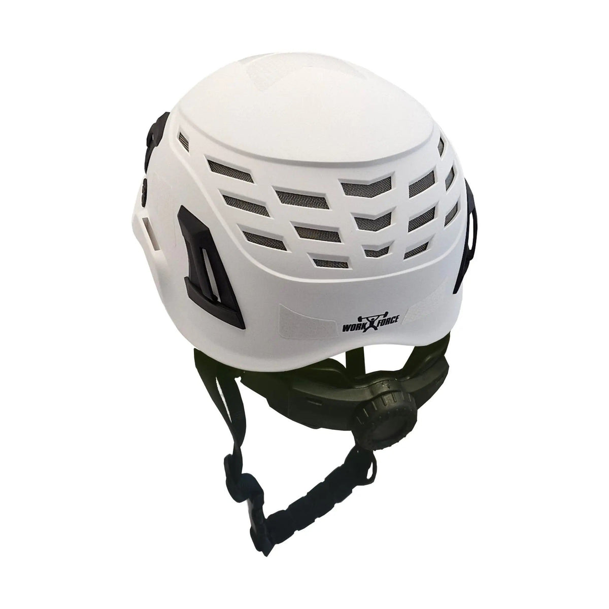 Esko Climbing Helmet, Vented, White, Ratchet