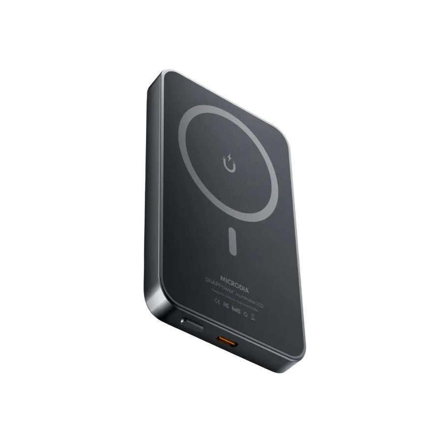 Microdia Snap Power Aluminaire 35w Magnetic Power Bank 10,000mah Charcoal | Formula