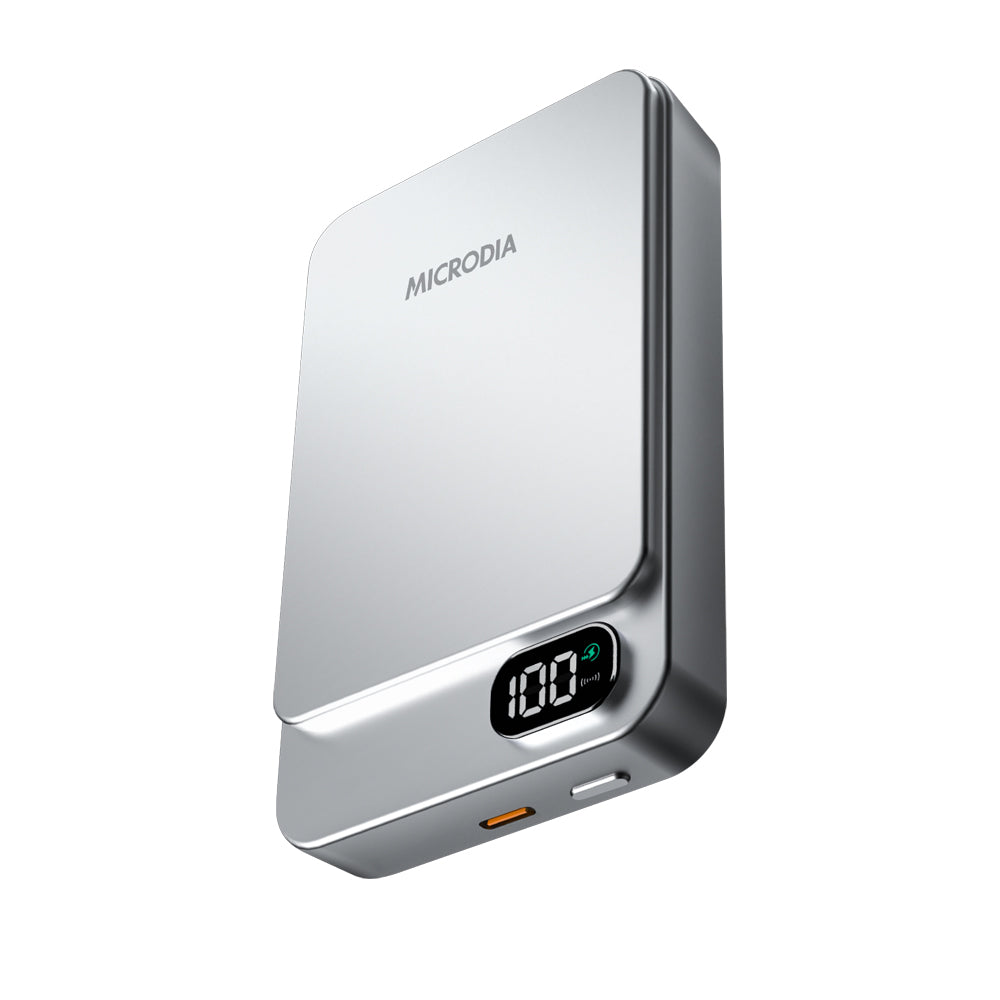 Microdia Snap Power Aluminaire 35w Magnetic Power Bank 10,000mah Silver | Formula