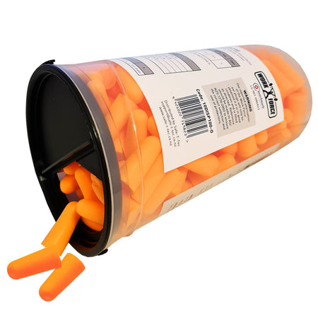 Earplug Dispenser Pk 100 pairs, Orange Bullet Shap | Esko