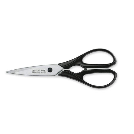 Victorinox multipurpose kitchen shears with black synthetic handles