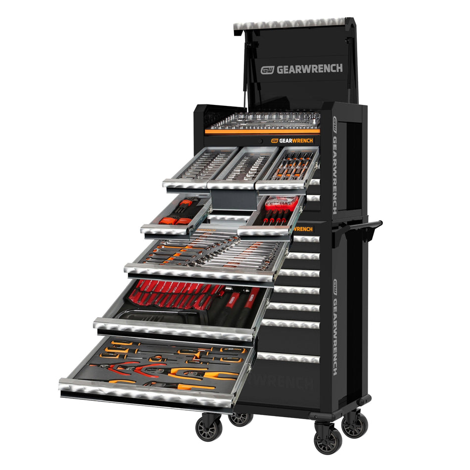 Gearwrench® 332Pc Combination Tool Kit + 28in. Chest & Trolley | Accent Tools