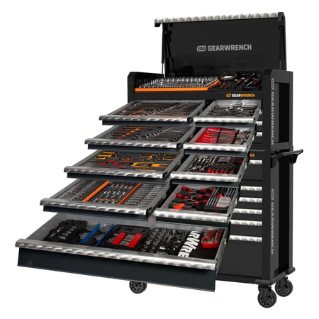 Gearwrench® 542Pc Combination Tool Kit + 43in. Chest & Trolley | Accent Tools