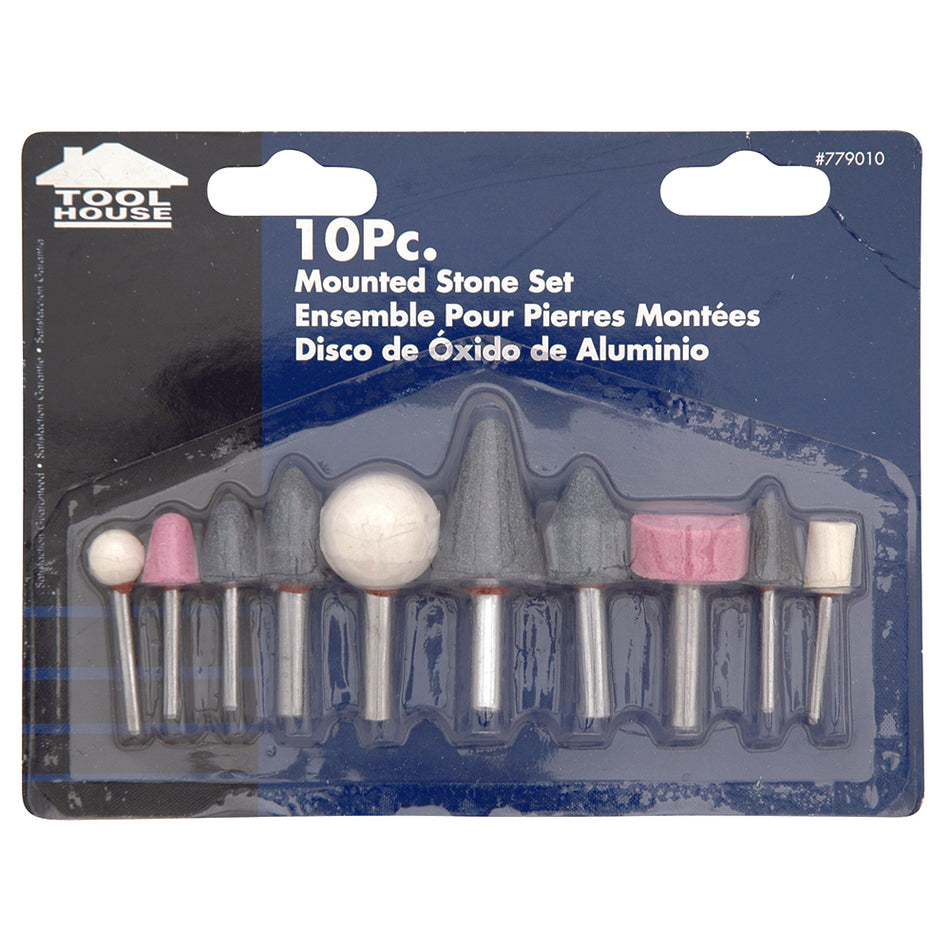 10pc Mounted Stone Set
