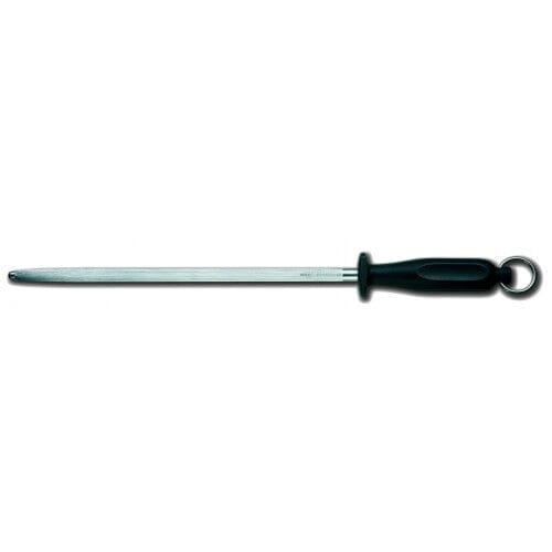 Victorinox Butchers Steel 7.8513 - 30cm Round Blade Black Handle | Hobeca