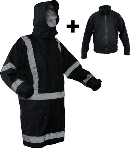 Esko Storm Pro D/N Fleece Lined Jacket Set - Navy