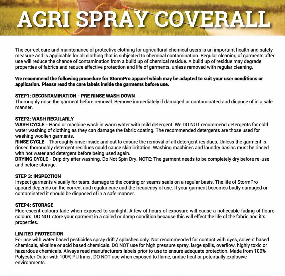 Storm Pro Spray Coverall-Size 2XL | Esko