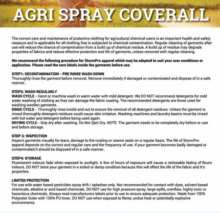 Storm Pro Spray Coverall-Size 2XL | Esko