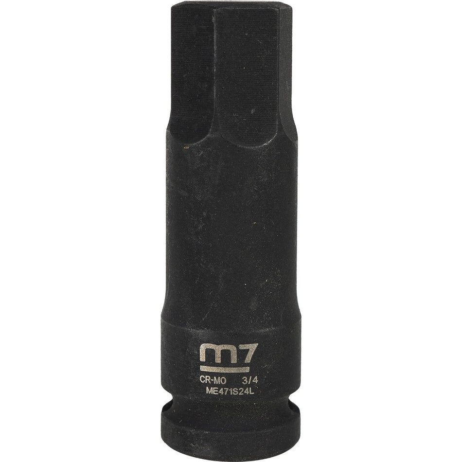 M7 Impact In Hex Socket, 1/2in Drive, 3/4in