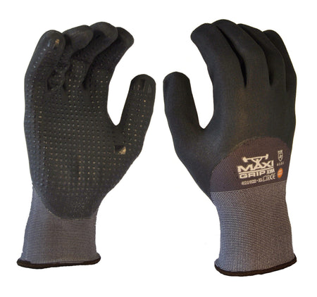 Esko Maxi Grip Xtra, Black Fully Coated, Dots-Size 2XL