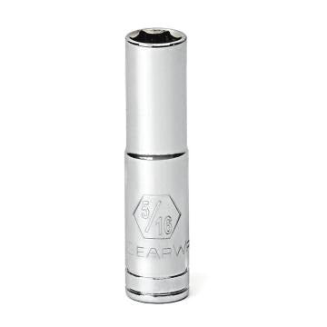 Gearwrench® 1/4 Dr 6Pt Socket Deep Metric - 80138