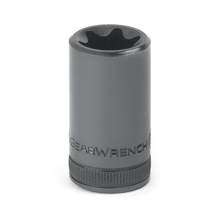 GEARWRENCH E7 1/4 inch drive External Torx socket with black oxide finish